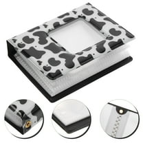 Masteelf Multi Color Mini Photo Album PP for Storage with Clear Pages Perfect for Photos Postcards and Collectibles