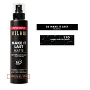 Milani Make It Last Charcoal Jumbo XL Setting Spray, Matte Finish, Long-Lasting, Mattifying, 6 fl oz