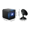 Compact WebCam for Home and Hidden Wireless Night 1080p Camera with App ...