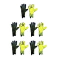 thumbnail image 3 of Guantes de portero de fútbol Wosthever para niños antideslizante sin dedos verde fluorescente tamaño 25 cm, 3 of 6