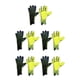 thumbnail image 3 of Guantes de portero de fútbol Wosthever para niños antideslizante sin dedos verde fluorescente tamaño 25 cm, 3 of 6