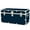 Navy Blue, variant on Rhino Trunk & Case XXL Leather Embossed Vinyl Trunk, College, Home & Office Storage 36"x18"x18" (Navy Blue)