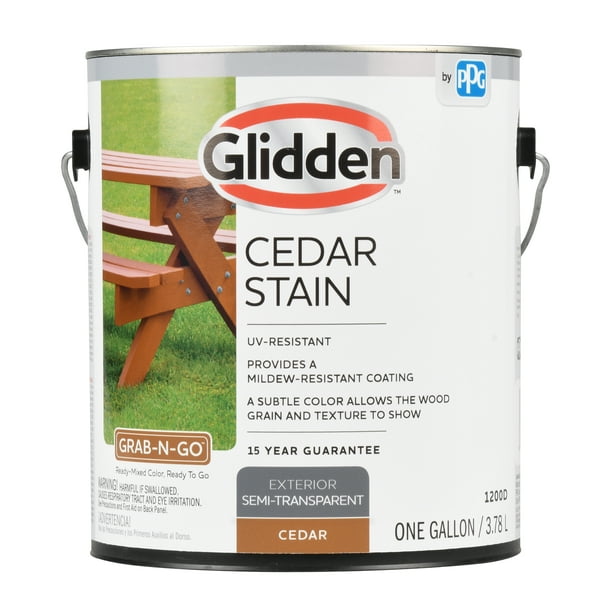 Glidden Redwood Stain Exterior 1Gallon