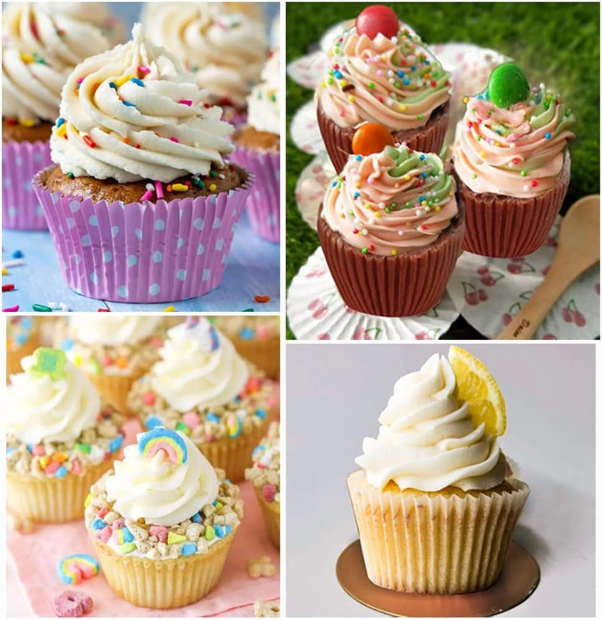 ABPETE Silicone Ice Cream Mold,Heavy Duty Cupcake, Candle & Soap Maker Kit,Oven/Freezer Safe, Non-Stick Easy Release for Resin Art