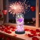 thumbnail image 4 of Regalo de San Valentín, ramo de flores secas, rosas con tapa de cristal, flores de jabón, regalo de cumpleaños luminoso, arreglo práctico, ramo de rosas con tapa de cristal y flores de jabón., 4 of 6