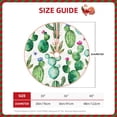 thumbnail image 2 of Rateoe Cactus Plants1 Pattern Christmas Tree Skirt with Ties , Christmas Tree Decorations, Farmhouse Christmas Decor Xmas Holiday Decorations-48", 2 of 6