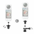 thumbnail image 2 of Insta360 X5 8K 360 Waterproof Action Camera (White) | 1/1.28" Sensors, Replaceable Lenses, PureVideo AI, 185-Min Battery Life (CINSAAHA_X532) + Invisible Selfie Stick + 50-in-1 Accessory Kit + More, 2 of 8