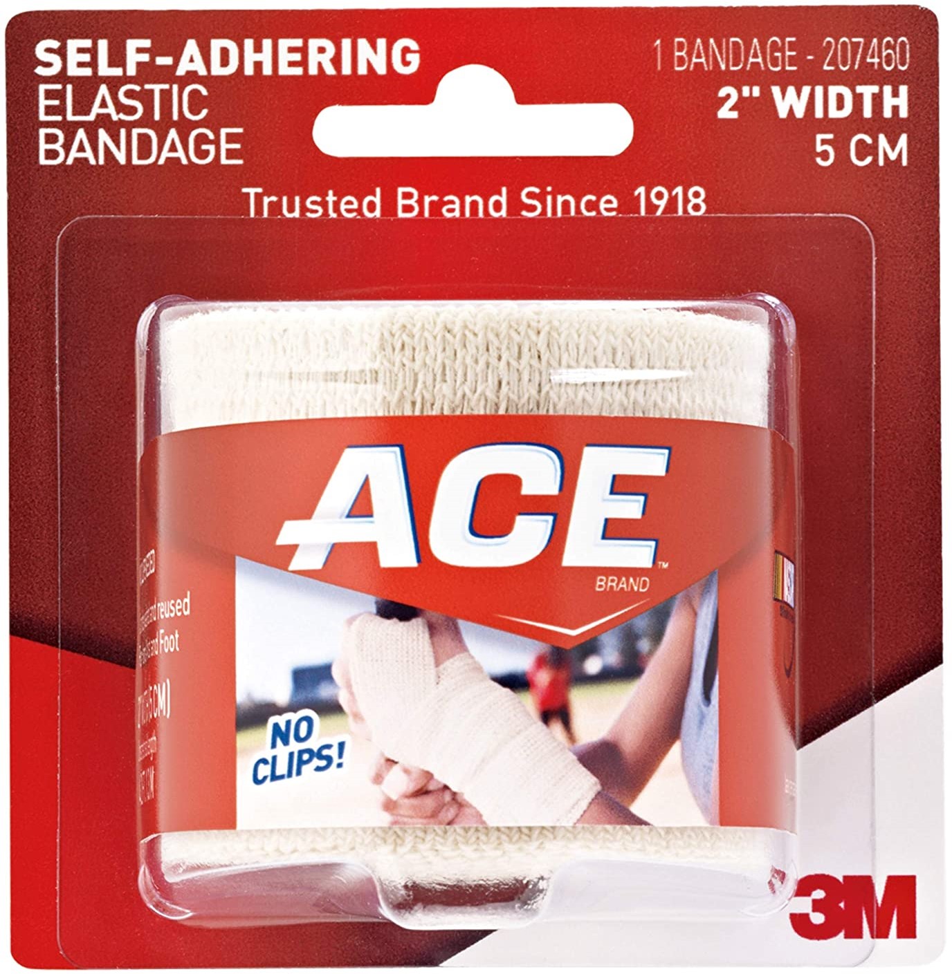 4 Pack ACE SelfAdhering Bandage 2 Inches 1 Each