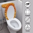 thumbnail image 3 of HELLHERO Spiderweb Halloween Fits All Toilet Shapes Stretch Fit 2 Piece with Adjustable Toilet Seat Covers Set Washable and Reusable, 3 of 8