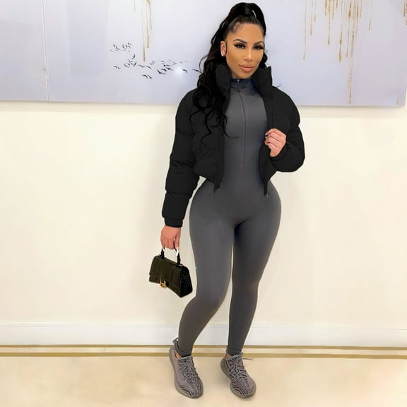 Stellar Puffer Jacket (XL, Black)