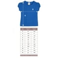 thumbnail image 7 of Lilax Girls' Basic Round Neck Cotton Short Puff Sleeve T-Shirt Royal Blue 8 Years, 7 of 7