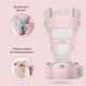 thumbnail image 4 of Portabebé,mochila Ergonomica,cangurera Bebé,hip Seat, 6 En 1 Dara Baby Acc0022, 4 of 6