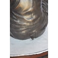thumbnail image 5 of Nifao Boy Pushing Turtle Outdoor Fountain Statue, Bronze Garden Water Feature Sculpture for Patio & Yard – Garden Outdoor Decor Sculpture, 18"L x 20"W x 19"H, 5 of 11