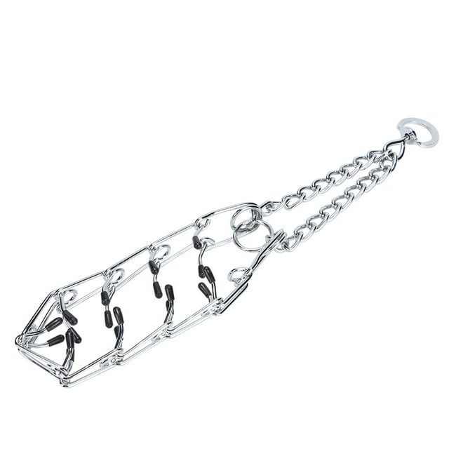 Collier Pincé pour Animaux en Acier Inoxydable Haute Résistance, Collier à Griffes Sans Dommage pour Chien, Collier pour Dressage Chien L