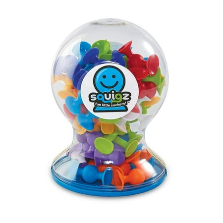 UPC: 0182129001431 | Fat Brain Toy Squigz Deluxe Set – 50 Pcs