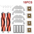 thumbnail image 1 of Accessories Dreame Bot D10 Plus RLS3D Robot Vacuum Cleaner Hepa Filter Mop Main Side Brush Dust Bag Replacement Parts 18PCS, 1 of 6