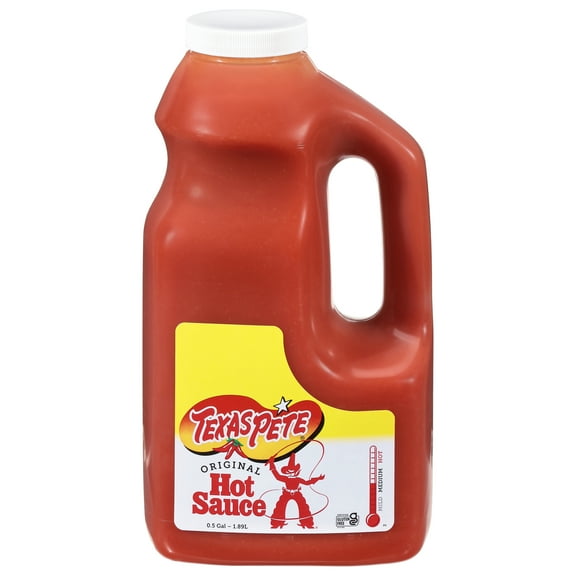 Texas Pete Original Hot Sauce, 64 Fl Oz Gluten-Free Certified