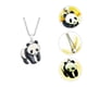 thumbnail image 5 of 1 collar con diseño de panda, cadena de clavícula de moda, decoración para el cuello de mujer., 5 of 8