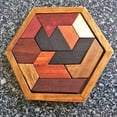 thumbnail image 3 of Rompecabezas de madera con forma de anomalía, rompecabezas de madera, tablero de rompecabezas geométrico Tangram, rompecabezas para niños, juguetes educativos, 3 of 8
