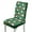Santa Claus Snowman Green, variant on COEQINE Dining Room Chair Slipcovers Set of 1, Stretchable Universal Fit Chair Protector Polyester Spandex Machine Washable Covers for Dining Room, Hotel, Ceremony, Tropical Monstera Leaf
