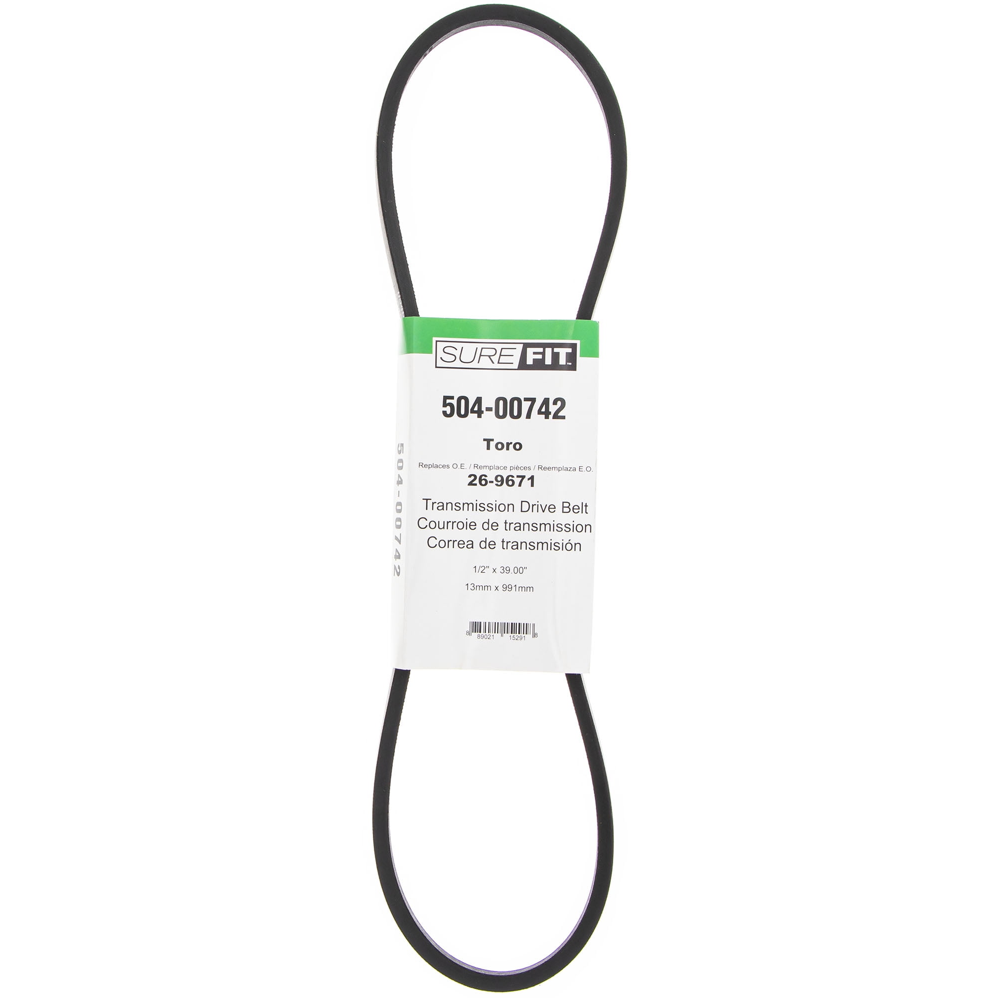 SureFit Drive VBelt Replacement for Toro LawnBoy 269671 824 824E