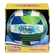 Wahu Volleyball Green - 100% Waterproof Soft Neoprene Material For Play In And Out Of The Water - Regulation Size 5