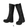 thumbnail image 2 of Soidarity Las fundas para piernas y pies a prueba de arena se mantienen limpias y cómodas en aventuras al aire libre, cálidas y a prueba de Deportes de nieve negro l, 2 of 6