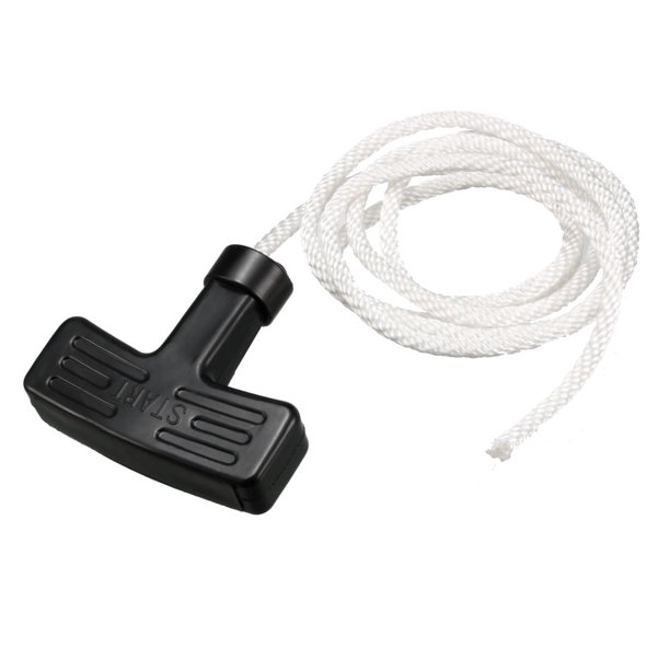 Nonslip Recoil Starter Pull Handle w Rope for 168/170F Petrol Lawn