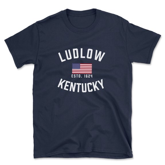 Ludlow Kentucky Patriot Men's Cotton T-Shirt