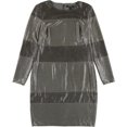 thumbnail image 1 of Ralph Lauren Womens Dilia Sheath Dress, Metálico, 12, 1 of 1