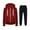 Red, variant on Women 2pc Tracksuit Set,Womens Sweatsuits Full Zip Fleece Hoodie Sweatshirt and Sweat Pant 2 Piece Joggers Set Tracksuit