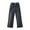 Black, variant on MZXELPRJD Boy Pants Kids Girls Baggy Boys Uniform Pants Size 12 Jeans Casual Wide Leg High Waist Denim Pants Size 5 - 14 Years Relaxed Dance Clothes for Girls