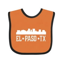 Inktastic El Paso Texas Skyline TX Cities Boys or Girls Baby Bib