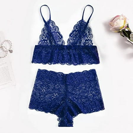 

Women s Lace Cami With Short Lingerie Pajama Set Underwear Sleepwear