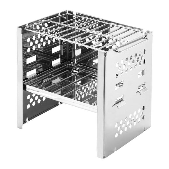 koolsoo Outdoor Grill Stove Charcoal BBQ Grill Portable Camping Grill Barbecue Grill for
