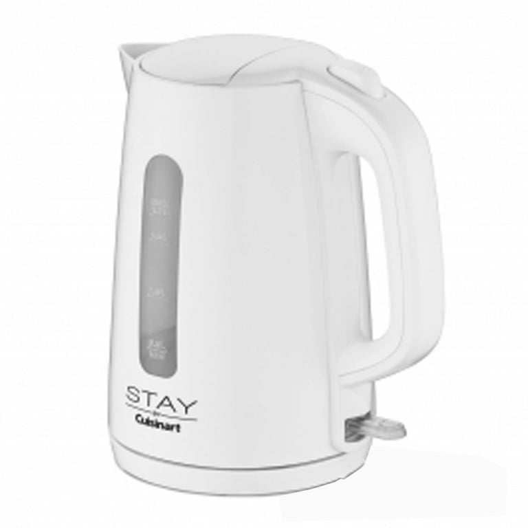 STAY by Cuisinart WCK170W White 1.7 Liter Kettle - 120V