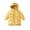 Yellow, variant on Kids Down Jackets & Coats Girl Boy Warm Hooded Midi Lenght Puffer Jacket Heavyweight Quilted Waterproof Winter Outerwear