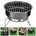 thumbnail image 3 of Gril Barbecue en Acier Inoxydable Poêle Barbecue d'Extérieur Portable Gril BBQ de Jardin, 3 of 8