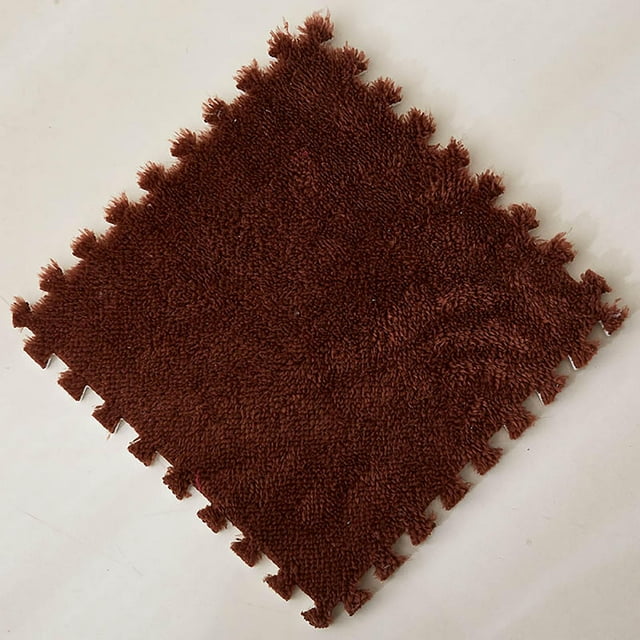 Fiudx Tapete de Espuma para Rompecabezas, Extra Grueso y Suave, de Terciopelo Resistente a Los Golpes, Área de Juego Segura para Bebés, Ideal para Gimnasia, Decoración Elegante Del Hogar, Fácil de Gu