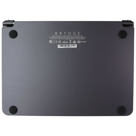Brydge - Pro+ Wireless Keyboard for 11-inch Apple iPad Pro (2018, 2020 & 2021) - Space Gray