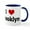 White/Navy Inside, variant on CafePress - I Love Brooklyn Mug - 11 oz Ceramic Mug - Novelty Coffee Tea Cup