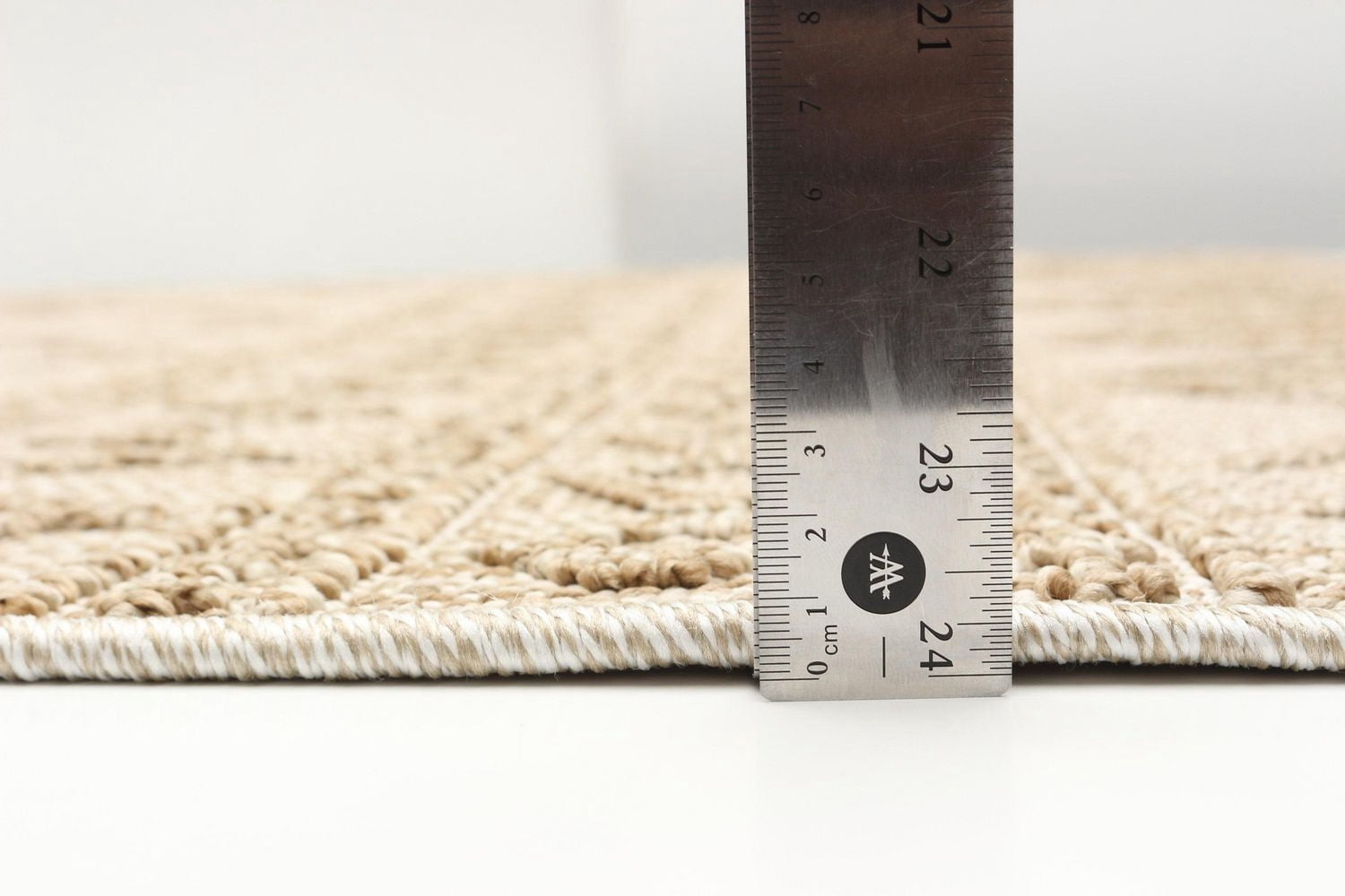 ECARPET Jute Style Area Rug for Bedroom, Living Room