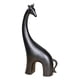 thumbnail image 5 of Estatua de jirafa, adorno de escritorio, figura decorativa coleccionable creativa, animal Negro L, 5 of 9