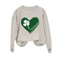 thumbnail image 3 of Lopecy-Sta Women's Sweatshirts St. Patricks Sweatshirts Shamrock Shirts Lucky Graphic Tees Irish Gift Pullover Long Sleeve Tops, 3 of 7