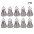 thumbnail image 1 of 10pcs Hanging Hand Towels Micro Fiber High Absorbent Wipes Rags  Quick Dry Dish Cloths for Kitchen Bathroom - Gray, 1 of 2