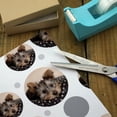 Yorkie Wrapping Paper Yorkie Yorshire Terrier Puppy Dog on a Spotted Cushion Premium Gift ...