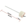 thumbnail image 2 of GOOHOCHY Batteur à Pédales avec Maillet Tambour Traditionnel pour Performance 1Pcs, 2 of 6