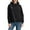 A-Black39, variant on Women's Jackets Long Sleeve Asymmetric Zip Up Hoodie Jackets Loose Fit Casual Streetwear Fall Winter High Neck Warm Outerwear