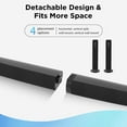 thumbnail image 3 of Assistrust Sound Bar for Smart TV,90W Soundbar with Bluetooth/ARC/Optical/AUX Connect, Auto Volume Boost, 3 Customizable Equalizer Modes, 2 in 1 Detachabl, 3 of 9