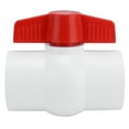 thumbnail image 1 of Válvula de bola de PVC, válvula de cierre, instalación de tubería de agua para riego de jardines, aspersores de acuicultura (DN50), 1 of 5
